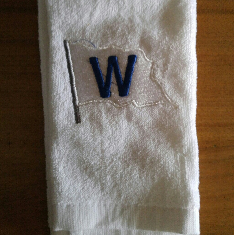 Chicago cubs finger tip towel